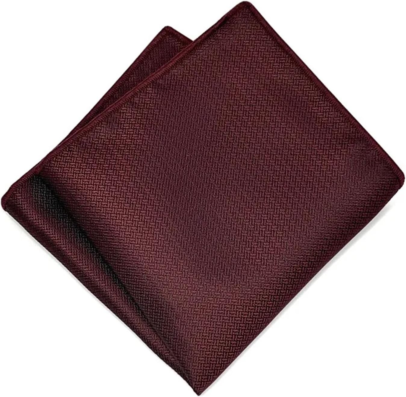 Pocket Squares For Men 10pcs Elegant Solid Color Dark Patterned Pocket Square Men's Gentleman Formal