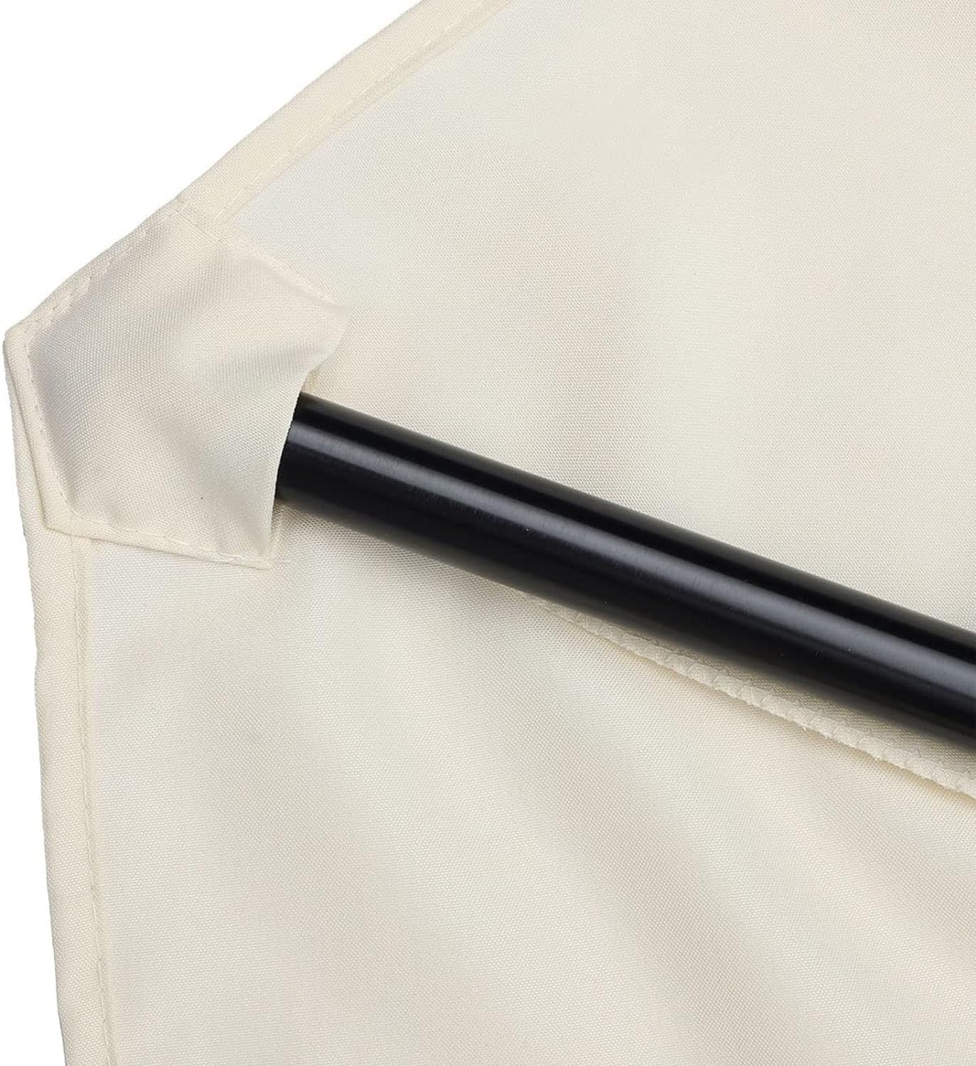 Tettuccio Di Ricambio Per Ombrellone - Verde Scuro, Diametro 2.7m Per 8 Stecche, Tessuto Anti-UV - 2