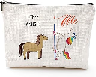 Artists Gifts for Women,Artists Fun Gifts, Artists Makeup Bag, Artists Make Up Pouch,Artists Birthday Gifts