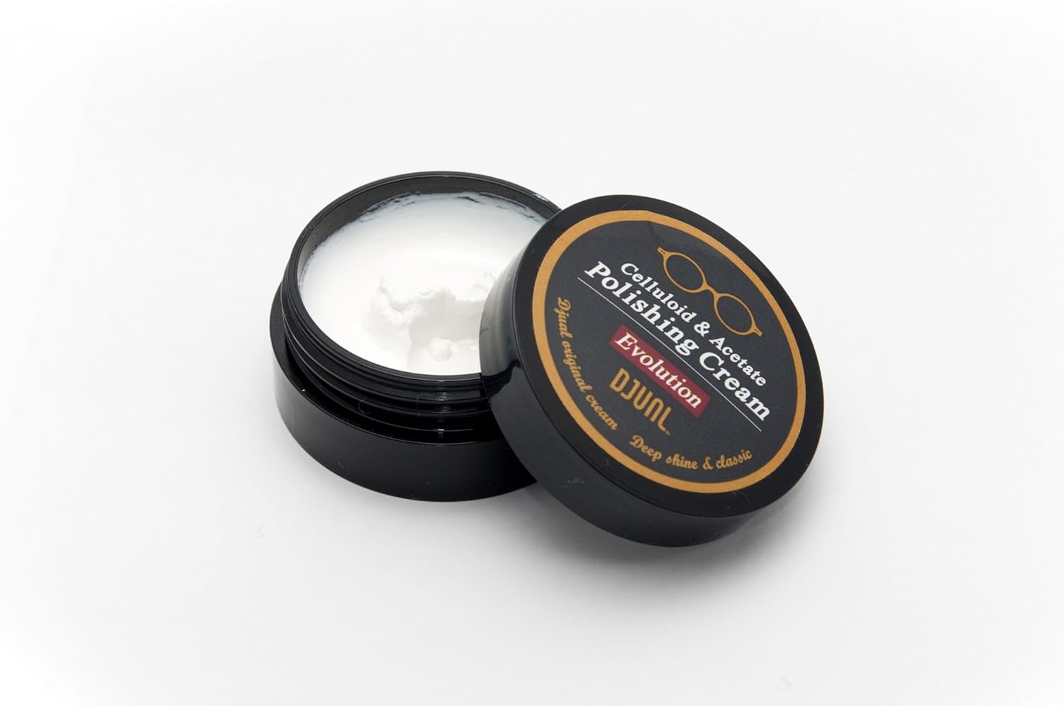 DJUAL Celluloid & Acetate Polishing Cream - Plastic Eyeglass Frames Cleaner