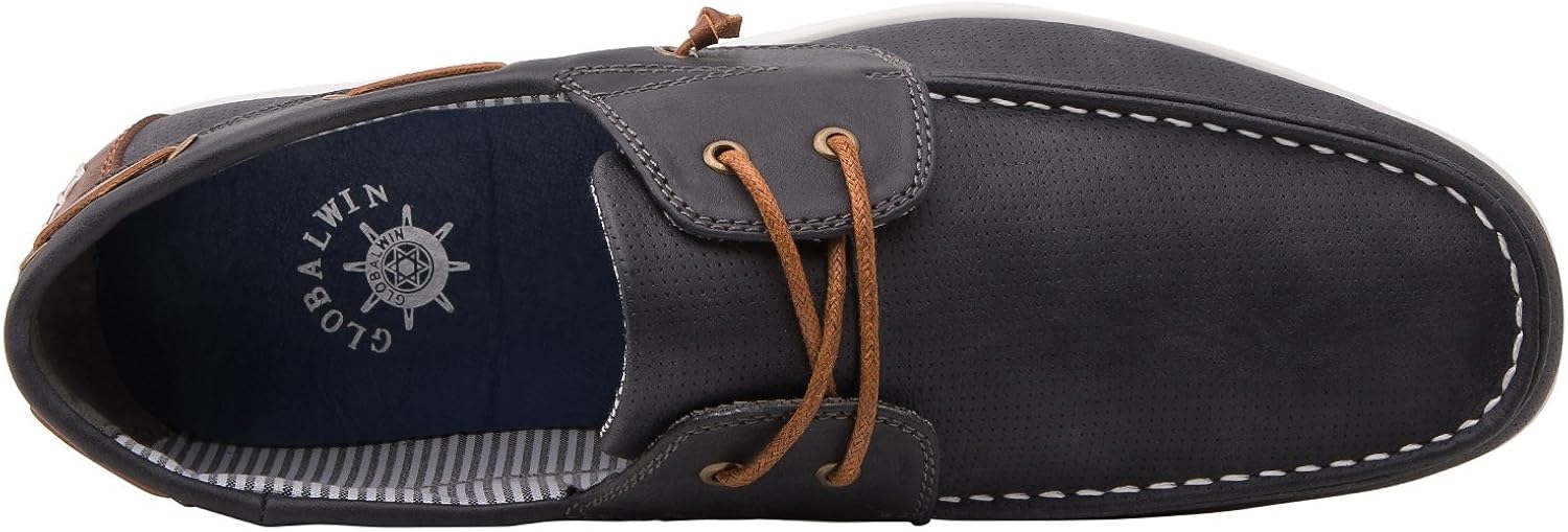 GLOBALWIN Men's Fashion Sneakers Grey Casual Shoes for Men 7 Dk.grey-1663