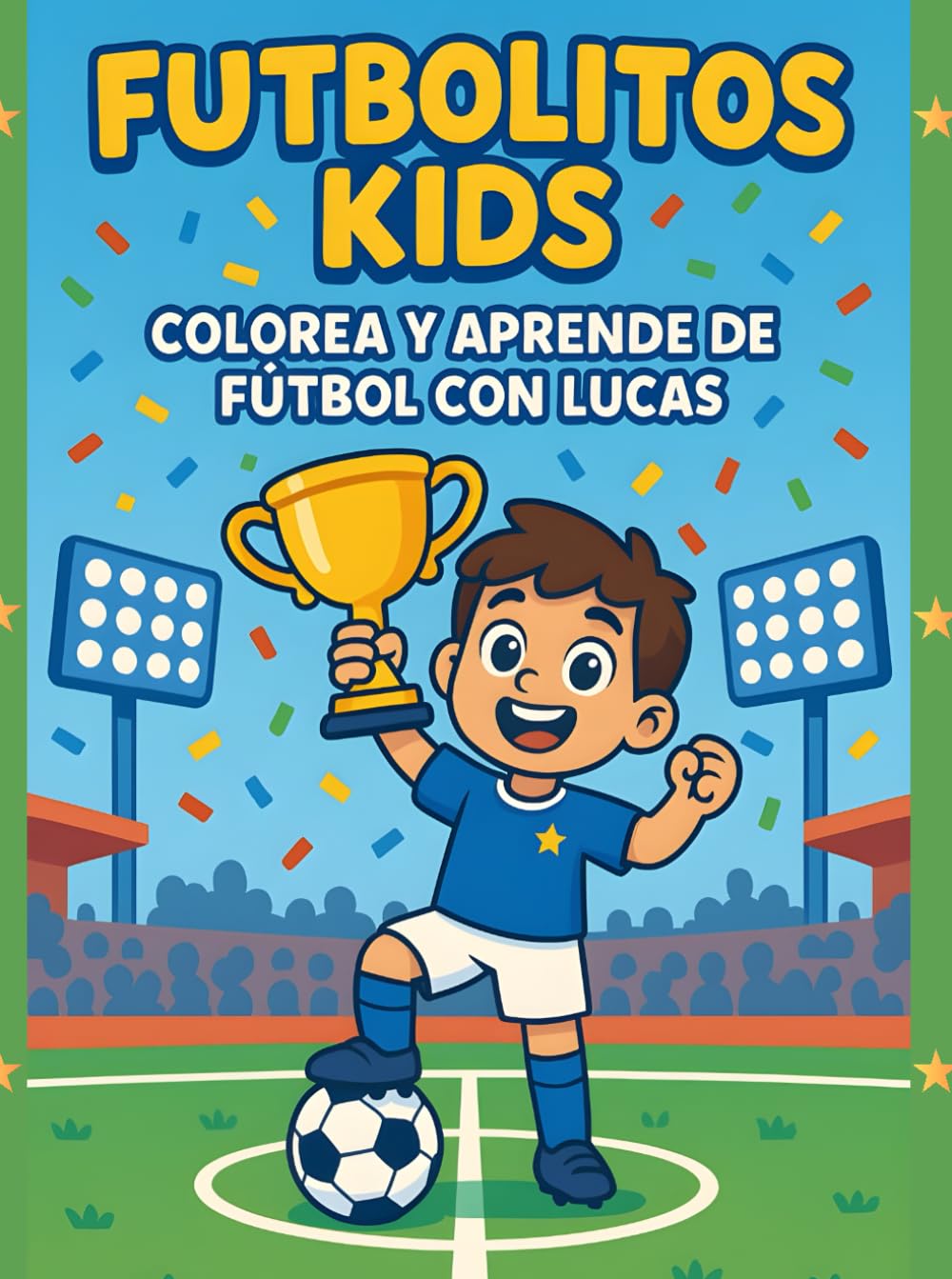 Futbolitos Kids: Colorea y Aprende de Fútbol con Lucas