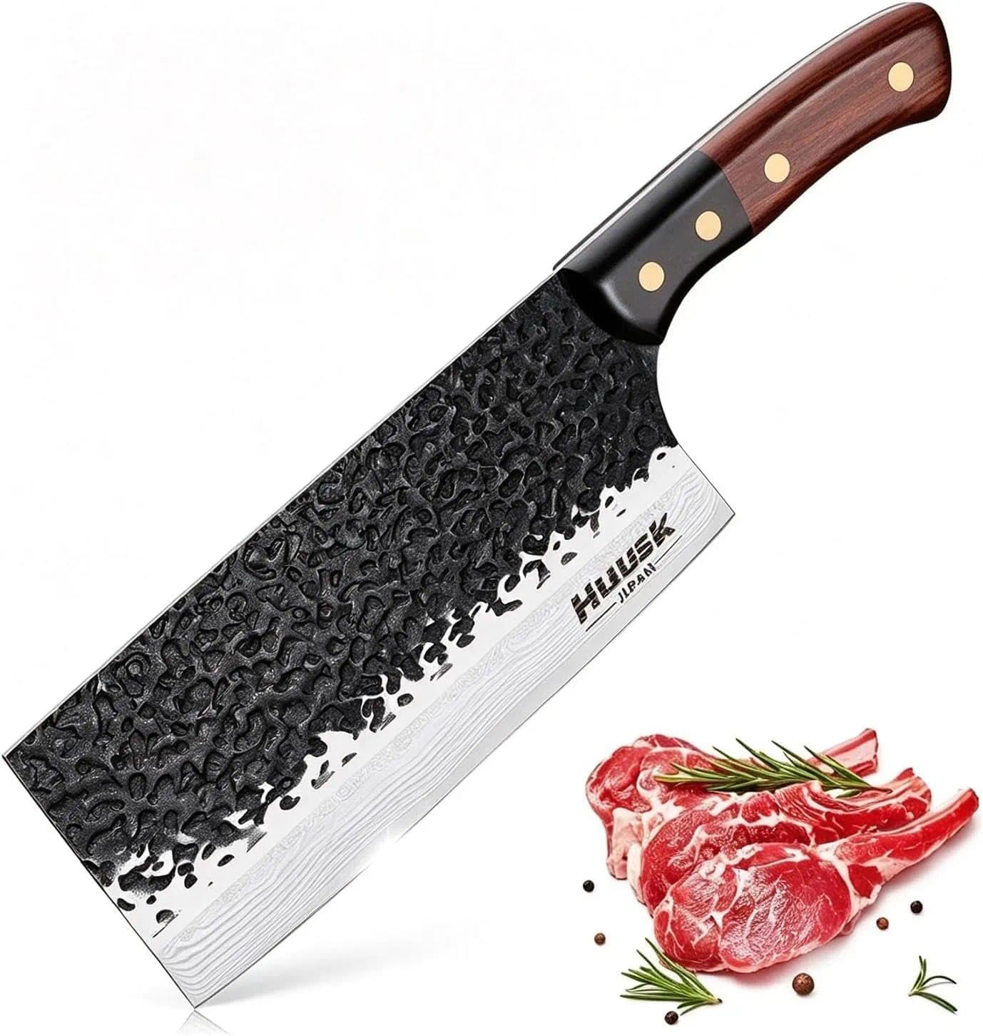 Huusk 7.5" Meat Cleaver Knife