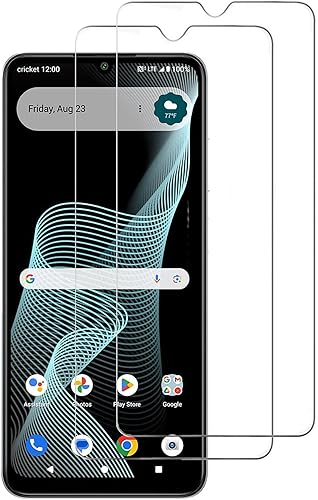 Paquete de 2 protectores de pantalla para celular IRIS Connect, resistente a los arañazos, sin burbujas, antihuellas, HD, transparente, compatible