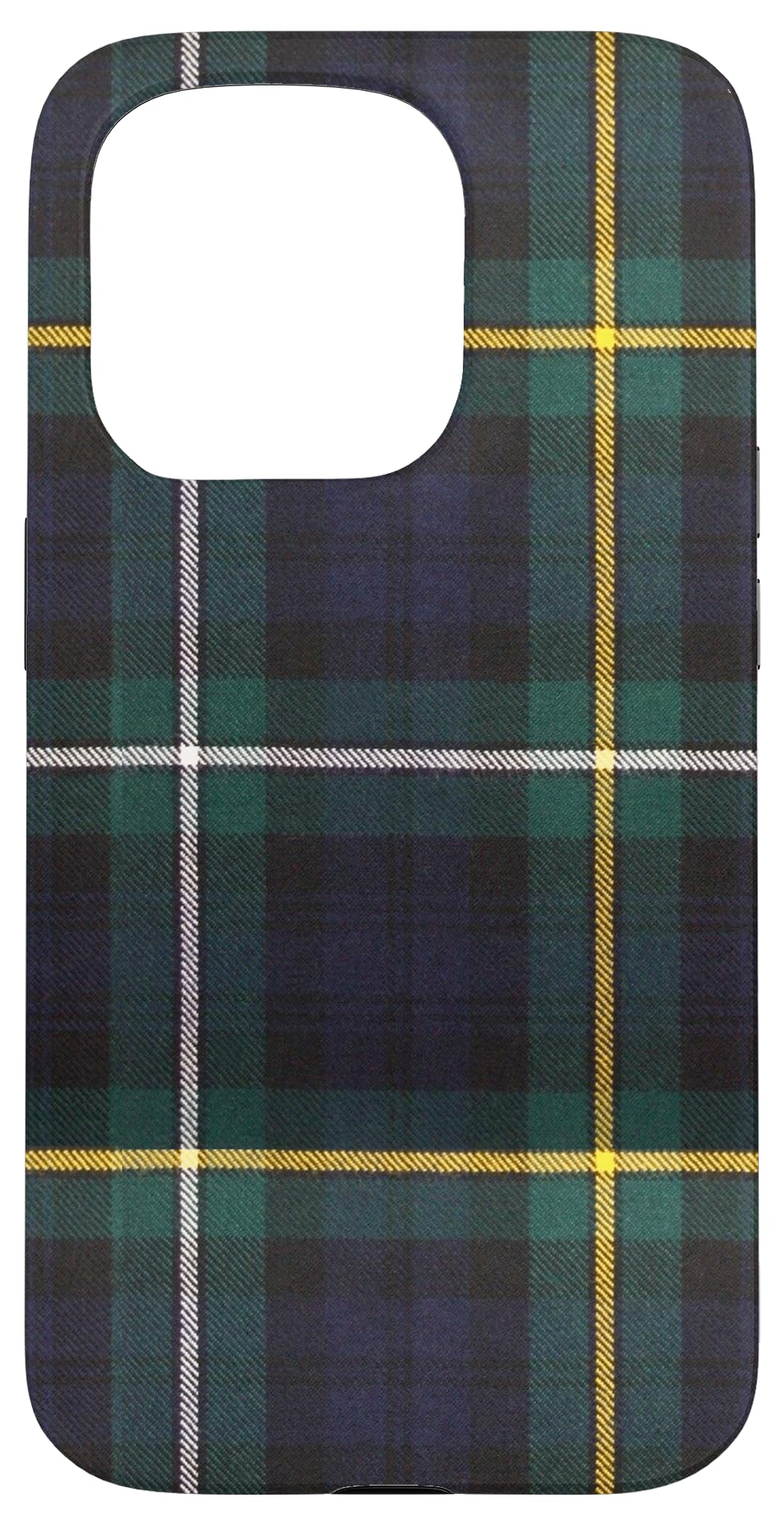 Scottish Clan Campbell Argyll Modern Tartan Family Plaid Case for iPhone 15 Pro