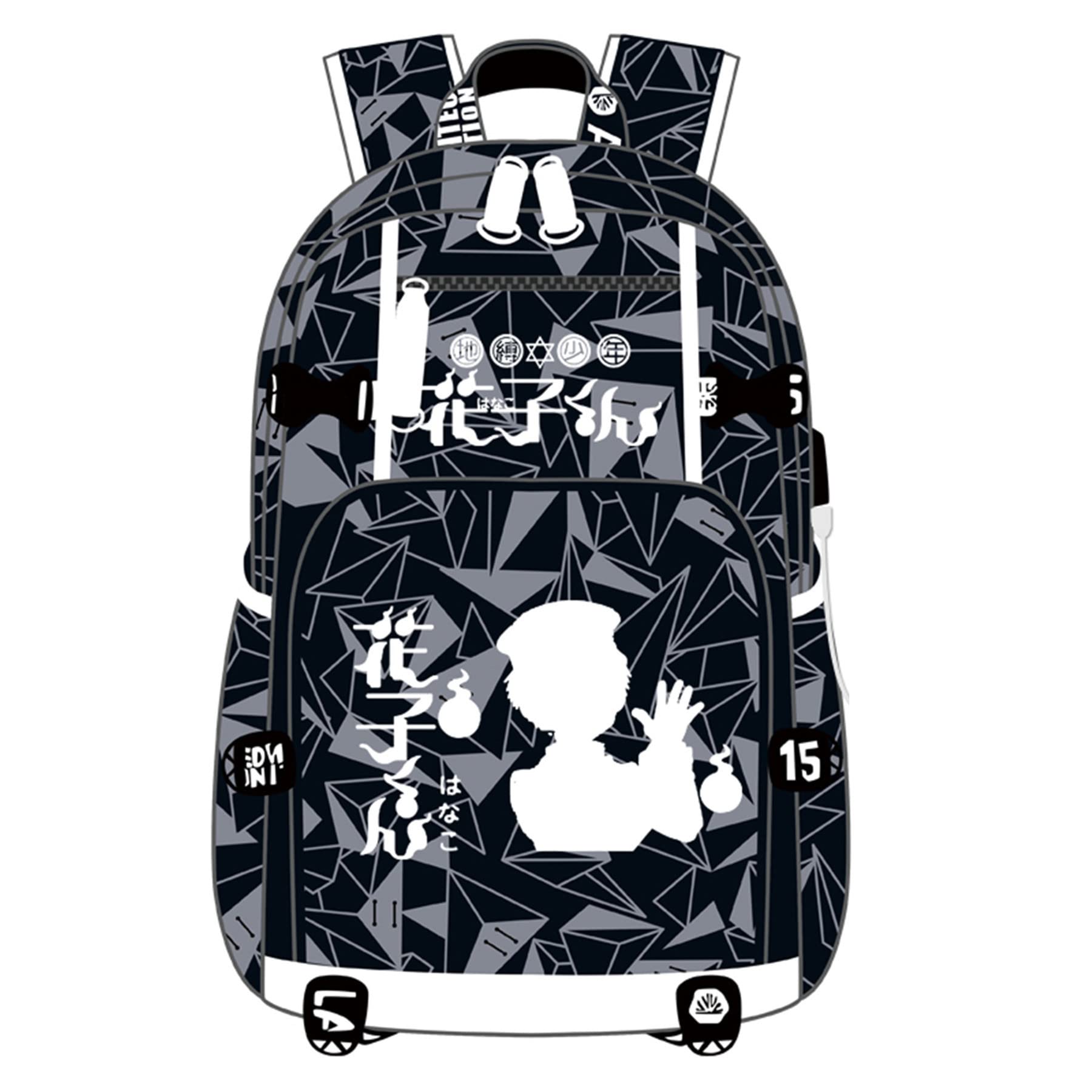 ISaikoy Anime Toilet Bound Hanako kun Backpack Satchel Bookbag Daypack School Bag Laptop Shoulder Bag Style18