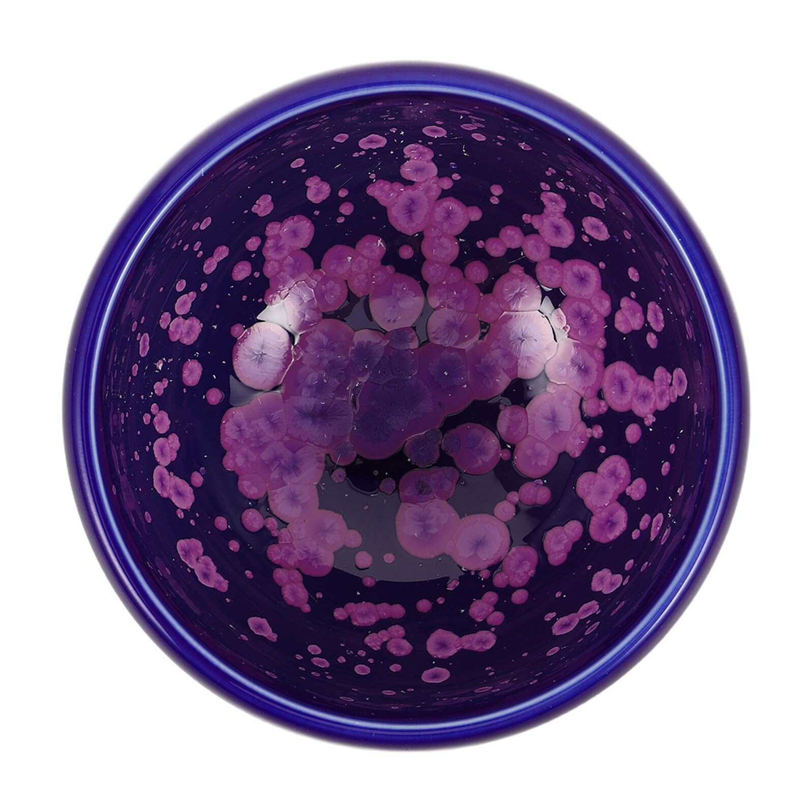 Japanese Style Ceramic Kung Fu Tea Cup 100ml with Gold Interior, Porcelain Matcha Tasting Cup for Tea Ceremony, Asian Traditional Teacup for Home and Office Use