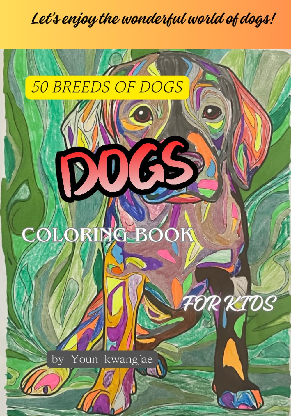 DOGS COLORING BOOK