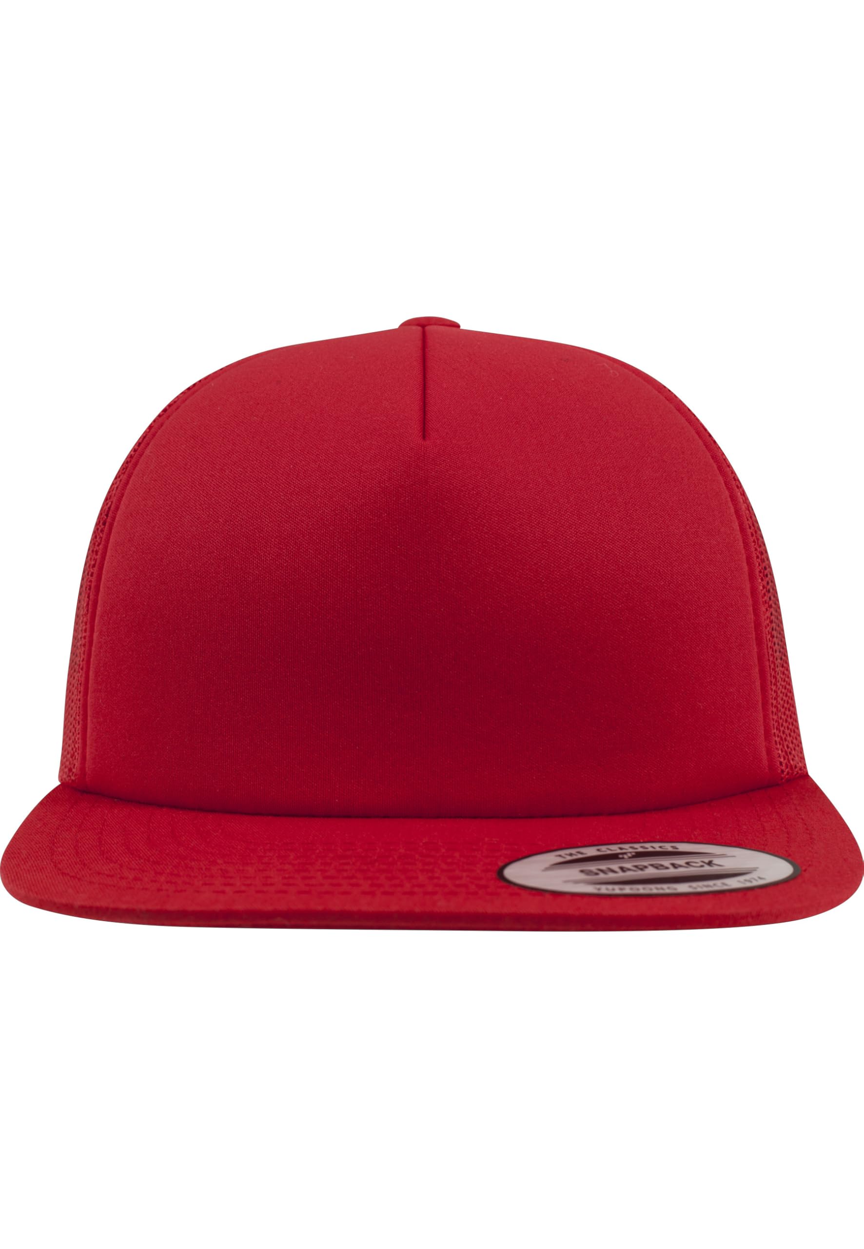 Flexfit Foam Trucker Cap, Red, One Size