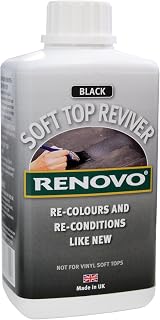 Renovo Soft Top Reviver - Black (500ml)