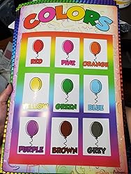 Amazon.com: Set of 12 Educational Posters for Preschoolers & Toddlers ...