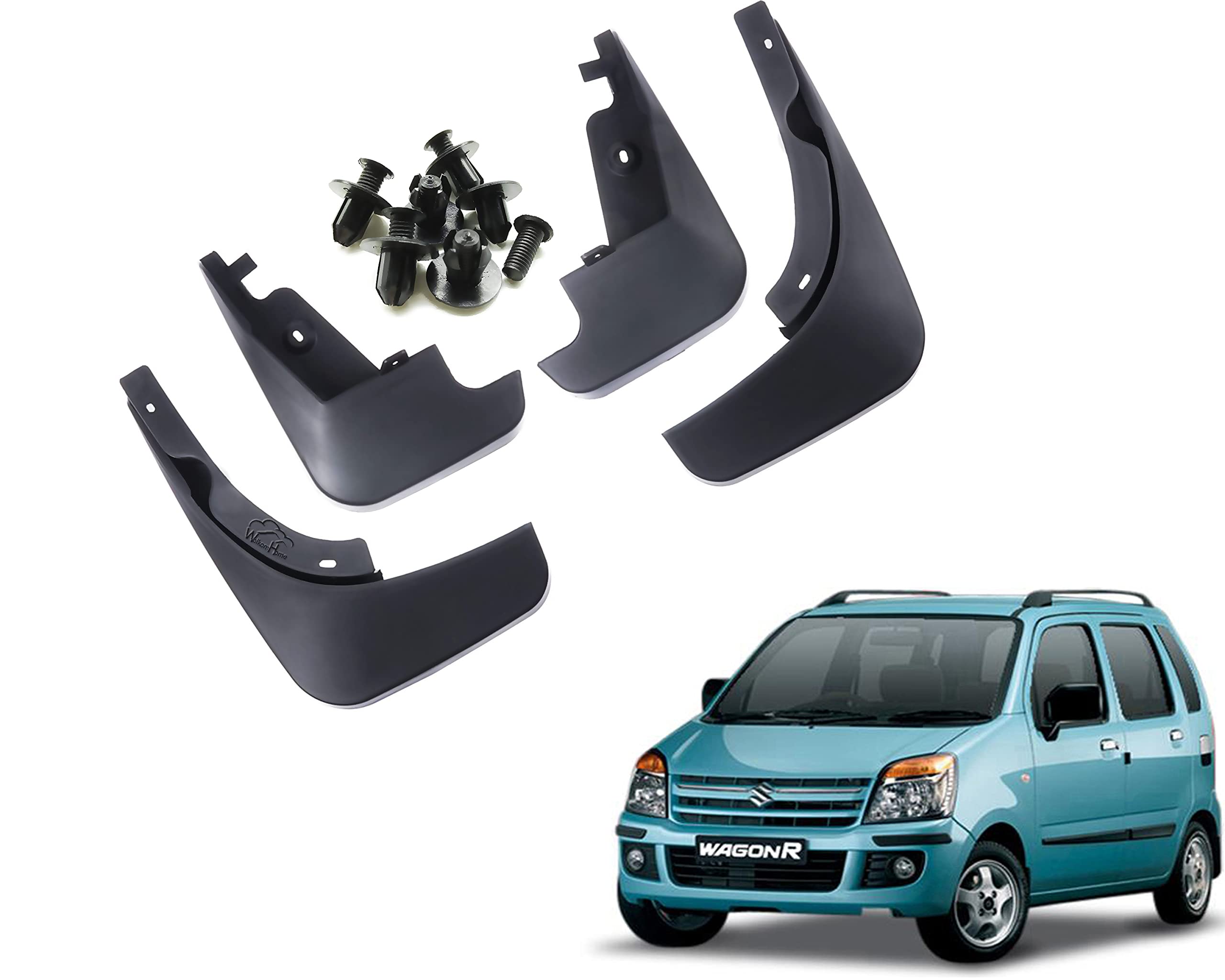 WolkomHome Mud Flap for WagonR 2006-2009