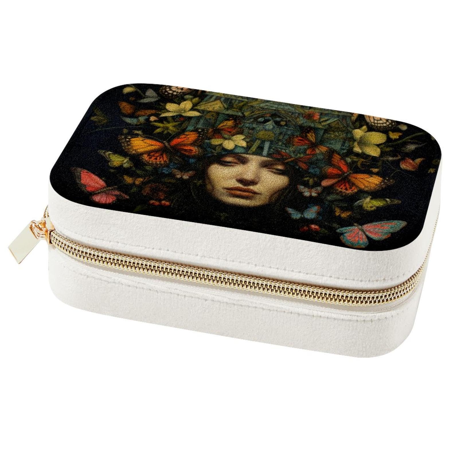 Organiseur de voyage portable pour bijoux bohème chic lors de vos escapades