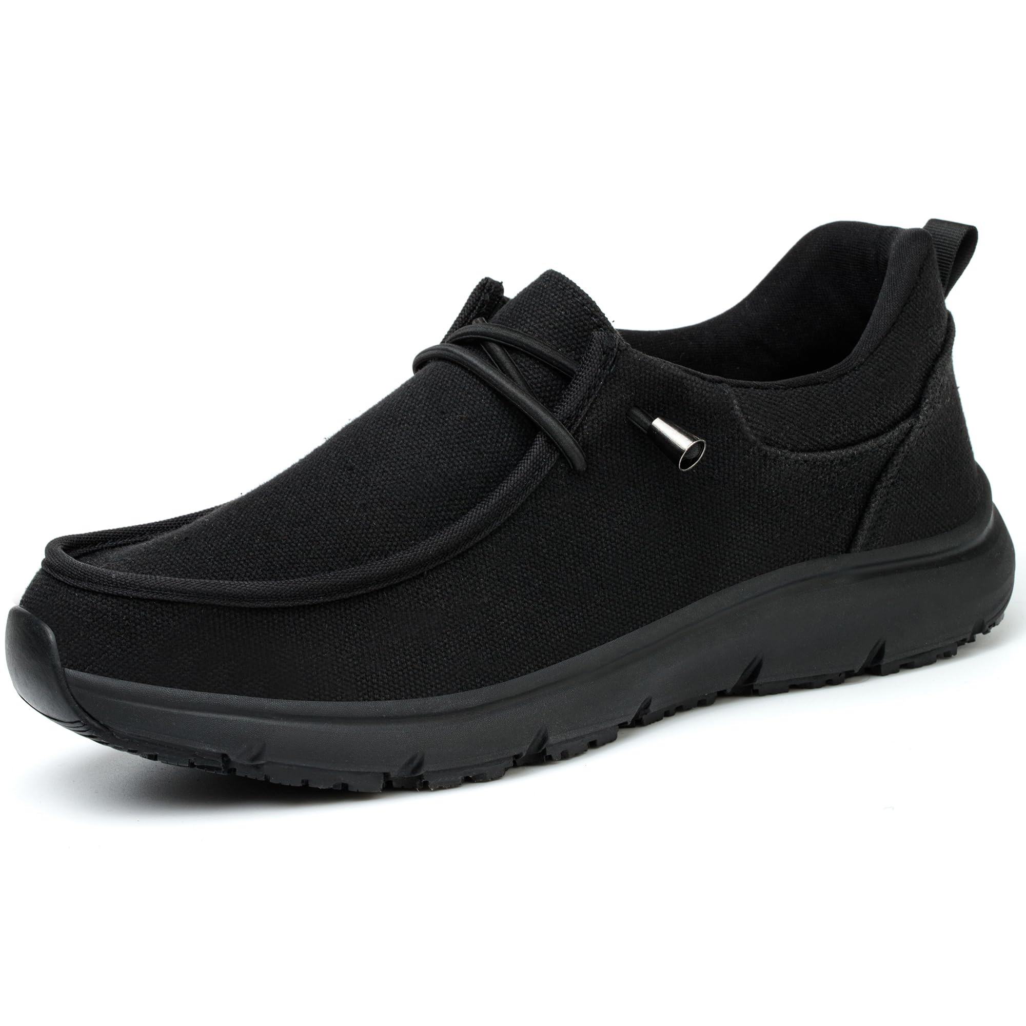 ulogu Non Slip Waterproof Shoes for Men Women Slip On Chef Work Loafers