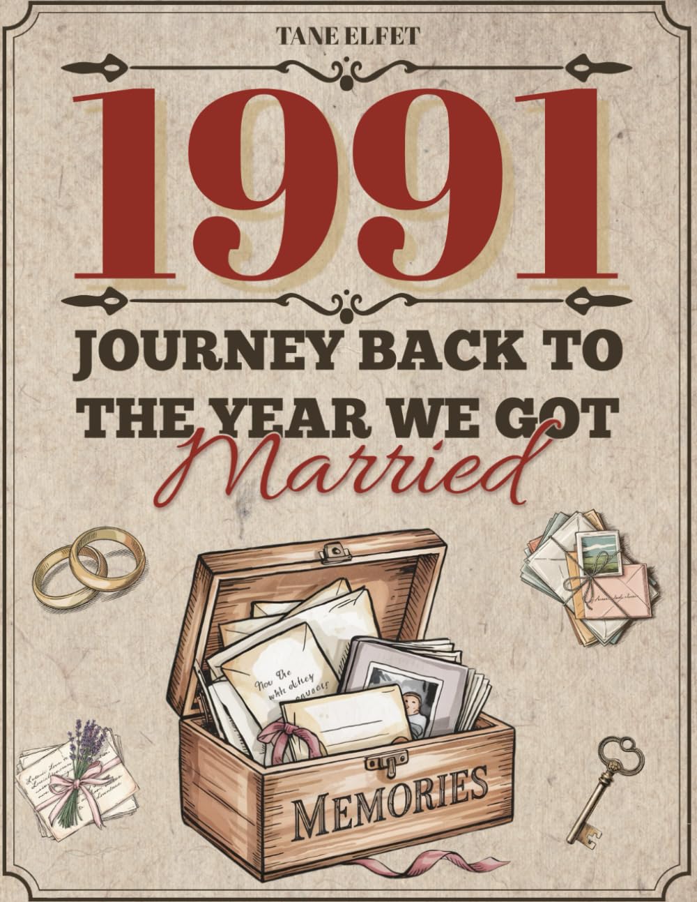 1991: Journey Back to the Year We Got Married: A nostalgic anniversary memory book for couples, reflections, prompts & puzzles