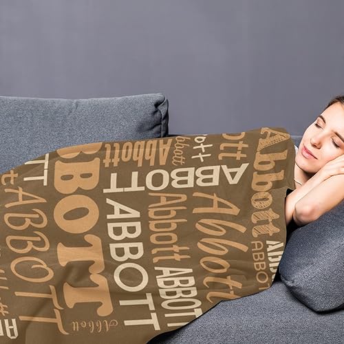 Miniatura 102 de Mantas de monograma personalizadas con nombres, manta personalizada para bebés niñas, manta de envolver con inicial, regalos personalizados