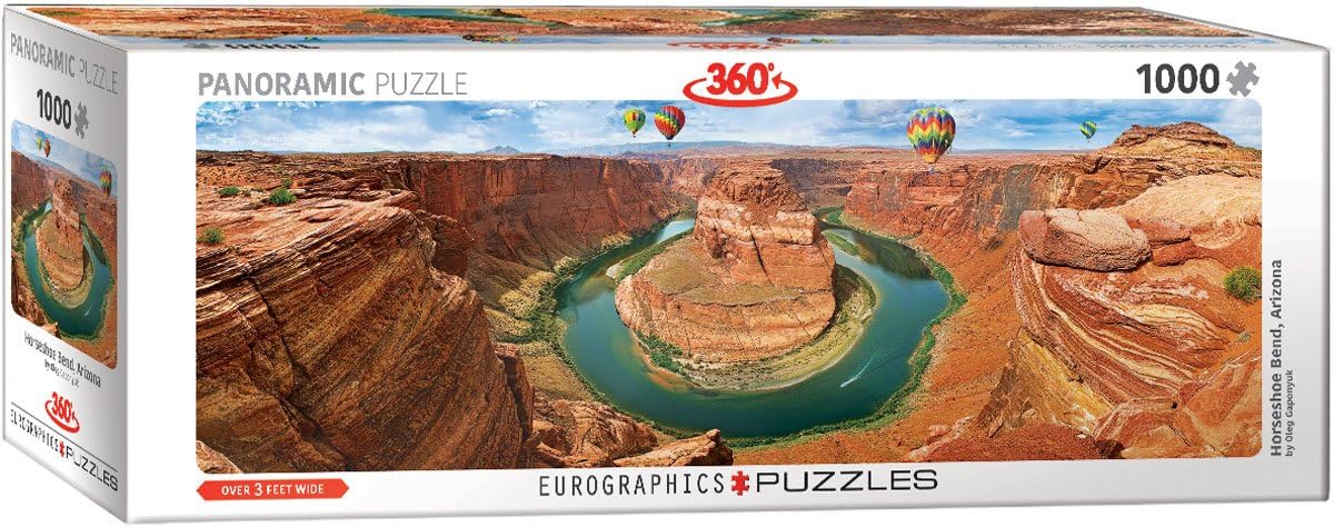 EuroGraphics Horseshoe Bend Panoramic 1000pc