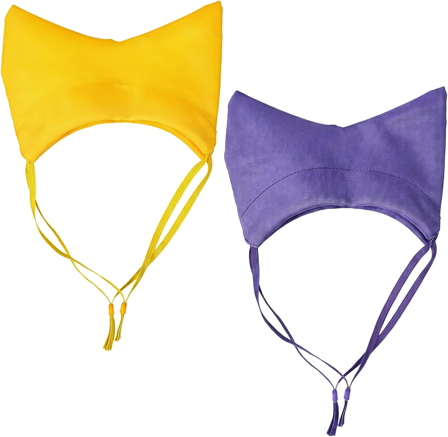 Adjustable Cat Ear Covers for Bath Protection Cats Ear Drops Dog Shower Caps Guard Waterproof and Adjustable for Protect Kittens Puppies from Ears Injuries During Bathing and Showering