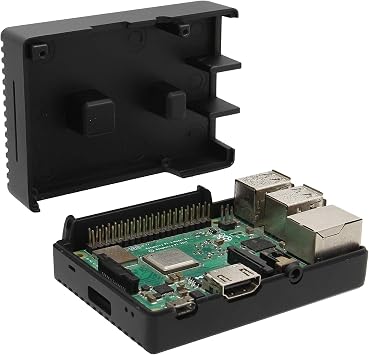 Geekworm P252 Heavy-Duty Aluminum Alloy Metal Case for Raspberry Pi 3B+/3B | Fanless, Passive Cooling, with Heatsink Pillar and Thermal Pads