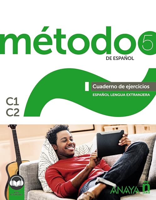 Portada de Metodo 5 de Español. Cuaderno de Ejercicios C1-C2. Español Lengua Extr