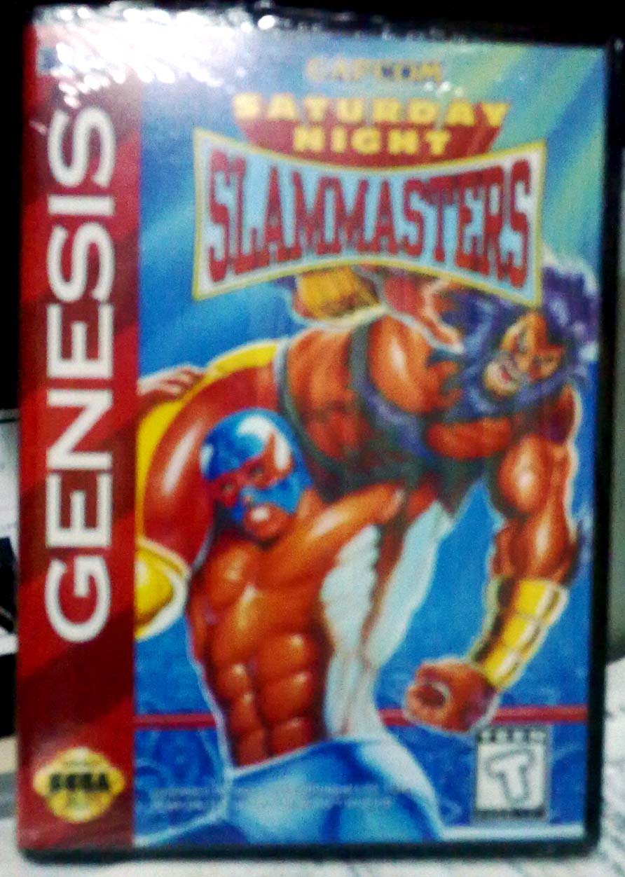 Saturday Night Slam Masters - Sega Genesis (Renewed)