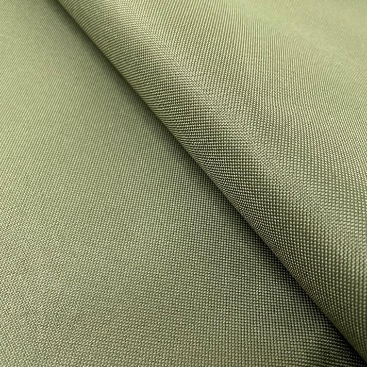 Luxury Water Repellent Outdoor Canvas Fabric Waterproof Upholstery Grade Water Tear Resistant Garden Furniture Plain Fire Retardant by The Metre 150cm x 100cm (Olive Green)