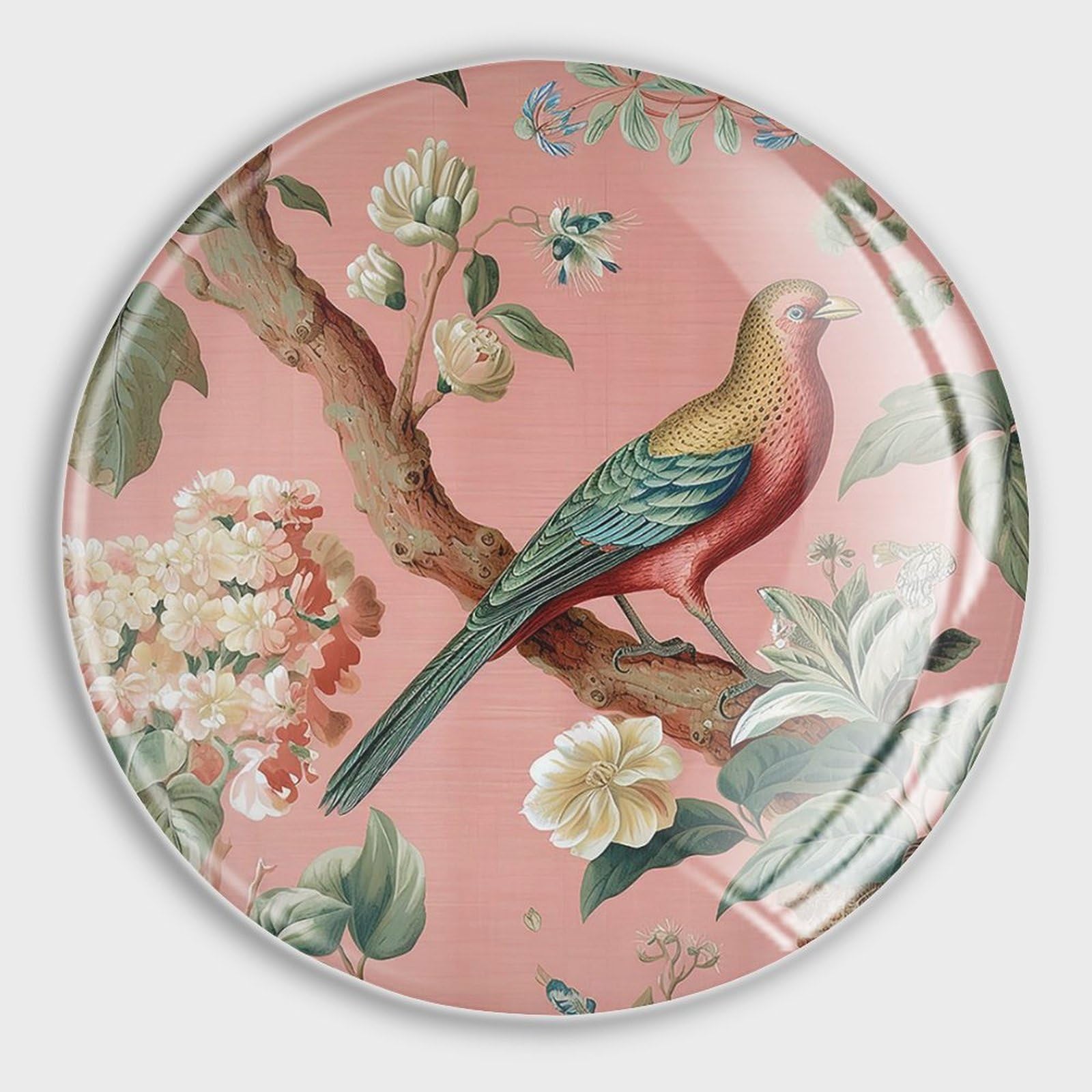 Aimants de réfrigérateur en verre de style asiatique finitions luxe