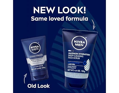 Miniatura 4 de Lavado facial con exfoliante Nivea for Men, tubo de 4.4 onzas, paquete de de 12