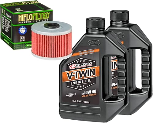 Kit de cambio de aceite y filtro para Kawasaki 2013 KFX 450R V-Twin 10W-40