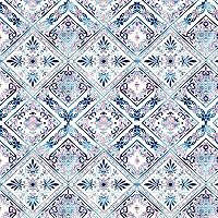 Amazon | 生地 おしゃれ オリエンタル柄 ツイル ポリエステル 巾144