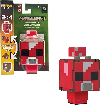 Minecraft Flippin Figs - Mooshroom + Cow