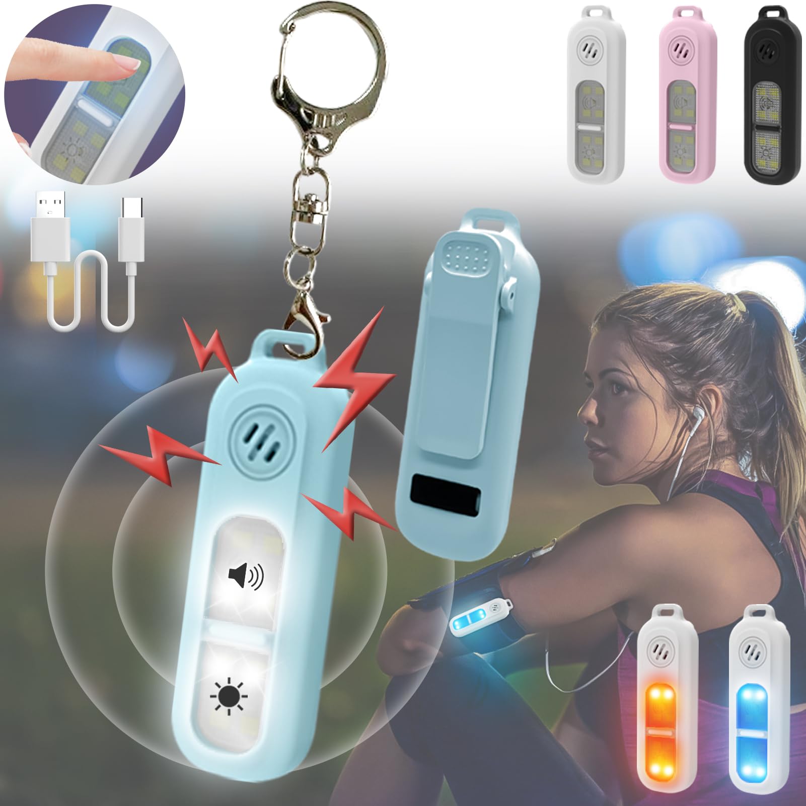 大音量防犯ブザー 防水 デュアルスピーカー LED点滅 デュアルスピーカー防犯ブザー 防水 大音量 LED点滅｜Yahoo