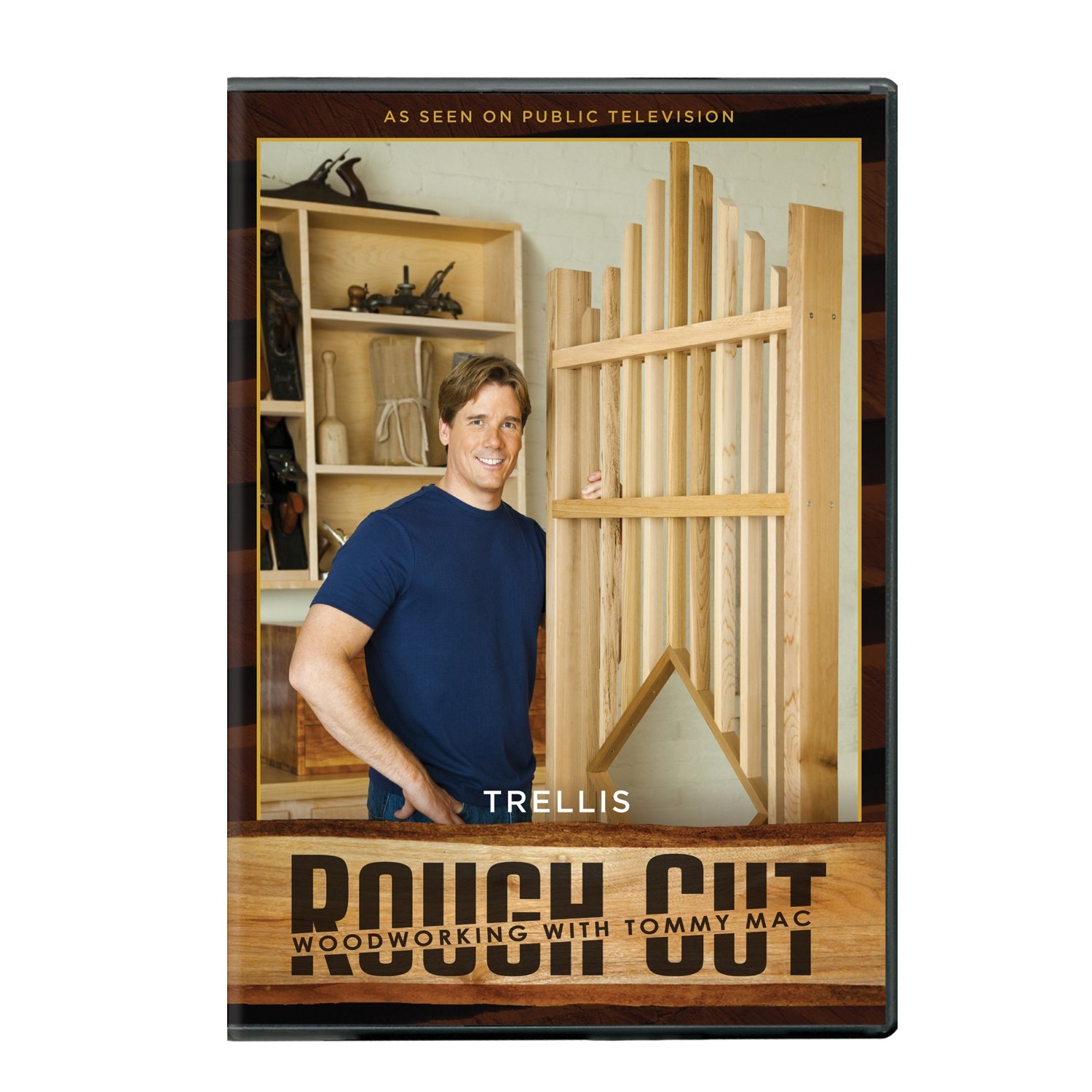 Proyecto de carpintería Rough Cut: video instructivo para armar un enrejado de madera