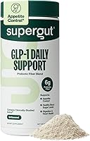 Vista 1 de Supergut GLP1 Daily Support - Suplemento en polvo de GLP-1 de alta fibra para mujeres y hombres, mezcla de bebida sin azúcar para la salud