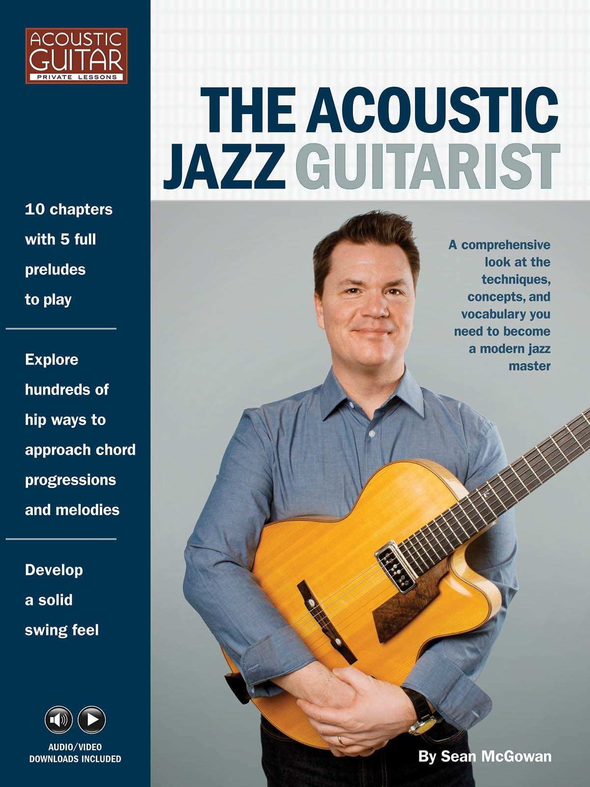The Acoustic Jazz Guitarist Book and Media Online Guitar String Letter Publishin