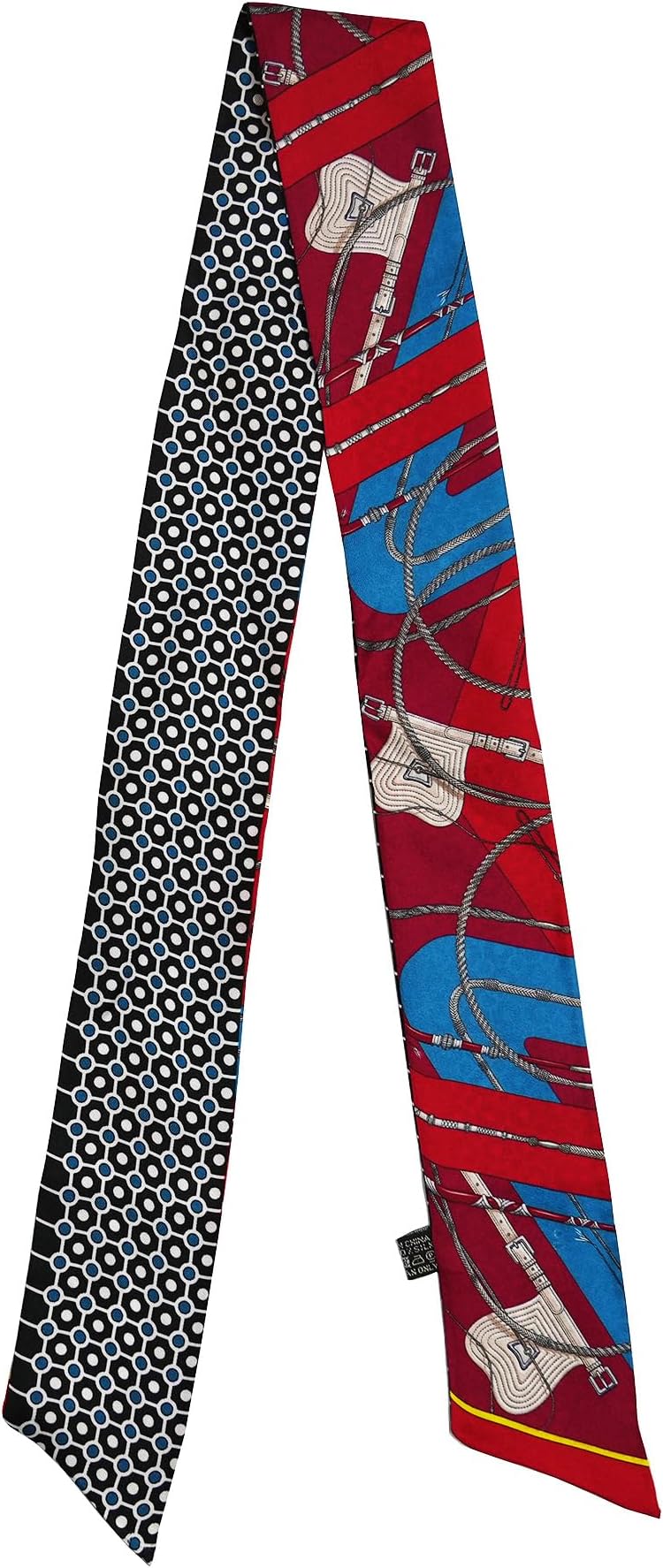 JERLA100% Mulberry silk Scarf handbag wrap wrap Tie Bundle head Hair Ribbon Scarf Neckerchief Scarf for women men