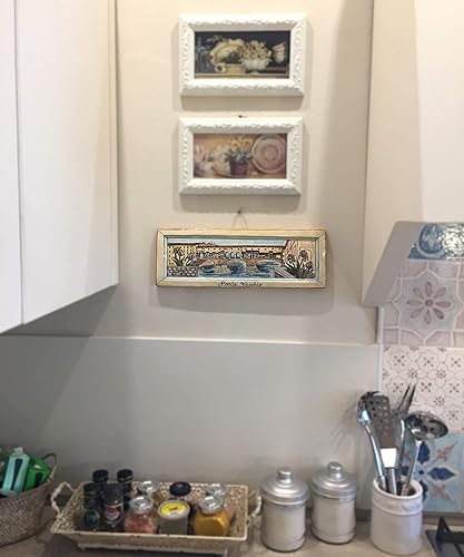 Miniatura 3 de CERAMICHE D'ARTE PARRINI - Italian Ceramic Art Tile Pottery Old Bridge Florence Handmade in ITALY Tuscan