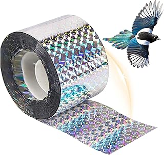 Pássaro Flash Fita - Gel dupla face para afastar pássaros | Fita Refletora Fita Refletora para Afastar Pássaros Afastar Pássaros Fora Lafan