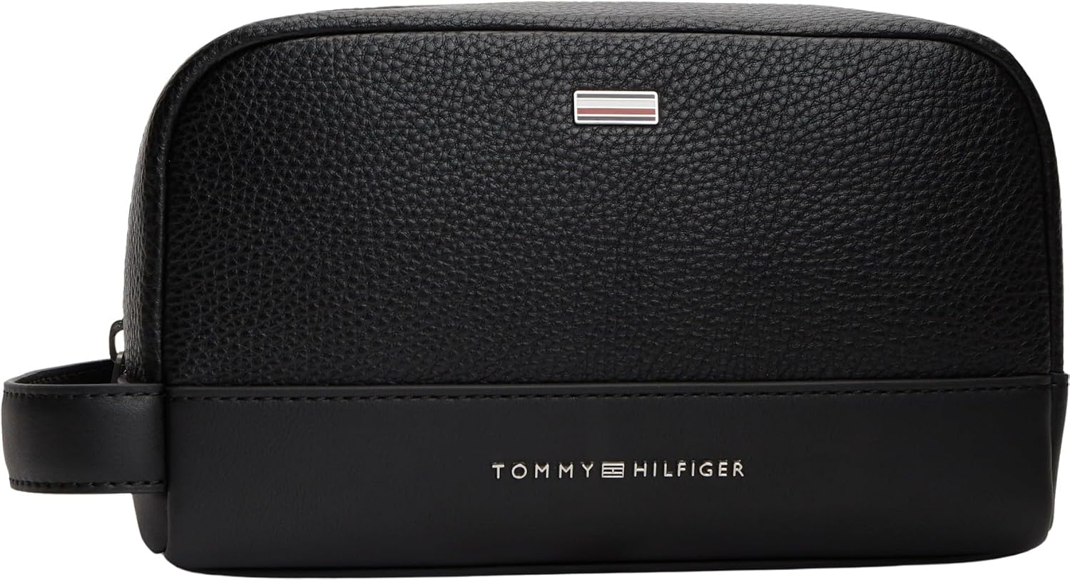 Tommy Hilfiger Men Th Central Washbag AM0AM14485 Washbag, BLACK, One Size