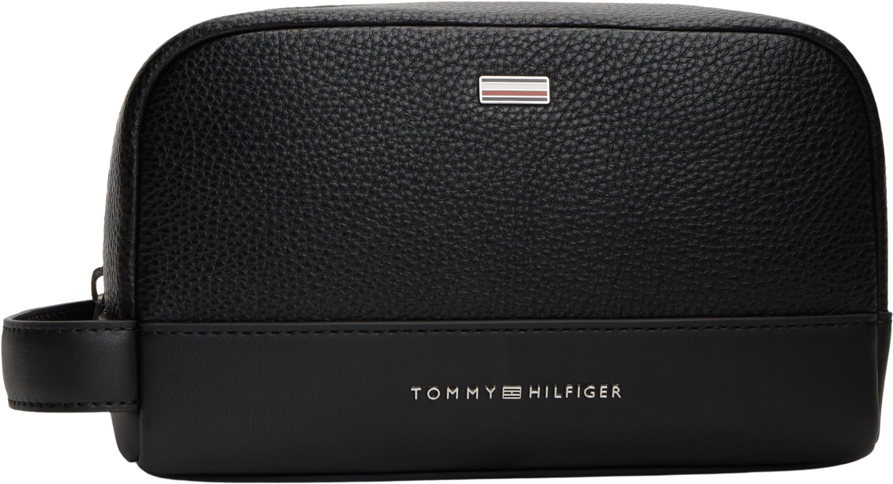 Tommy Hilfiger Men Th Central Washbag AM0AM14485 Washbag, BLACK, One Size