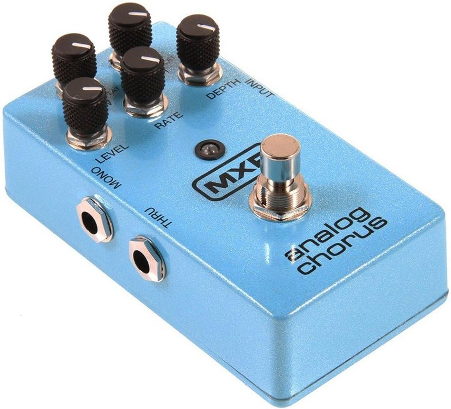 MXR M234 Analog Chorus Pedal Bundle with 4 Cables