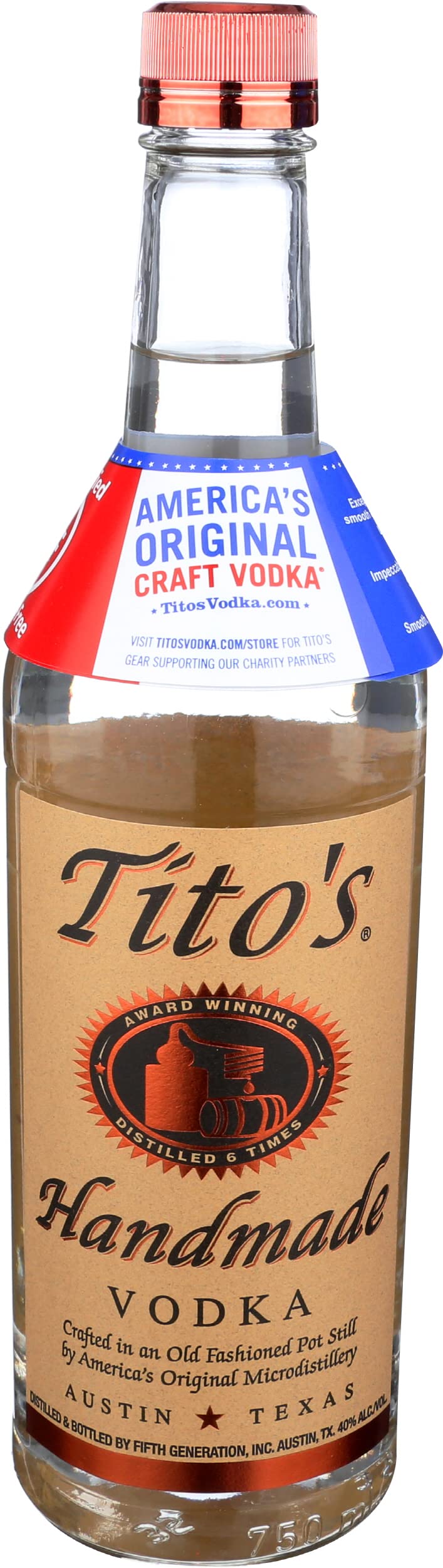 Amazon.co.jp: チトーハンドメイドウオッカ [ ウォッカ 750ml ] : 食品