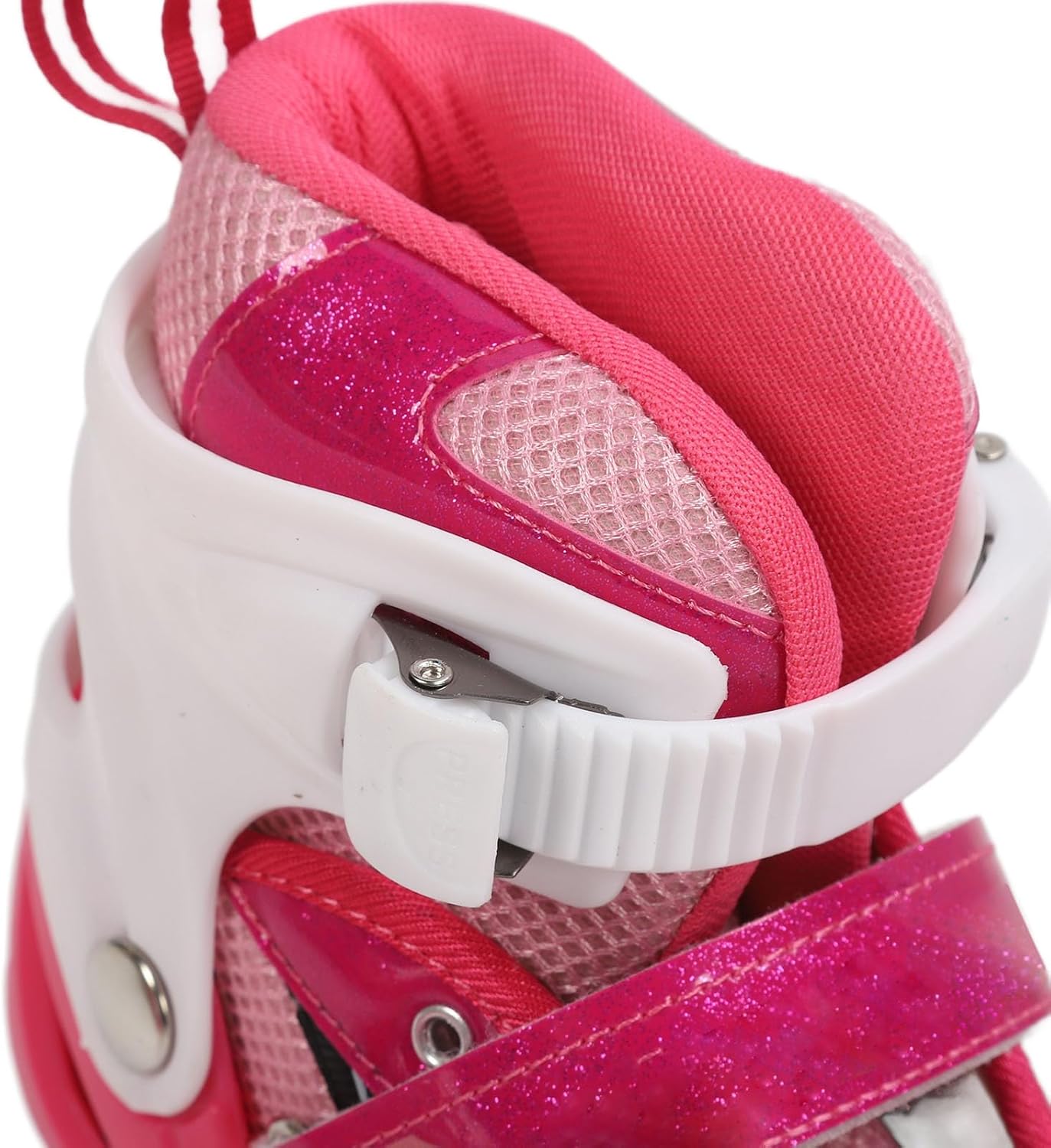 Kids Quad Roller Skates PVC Mesh Stable Four Wheel Roller Skates Beginners Indoor Outdoor