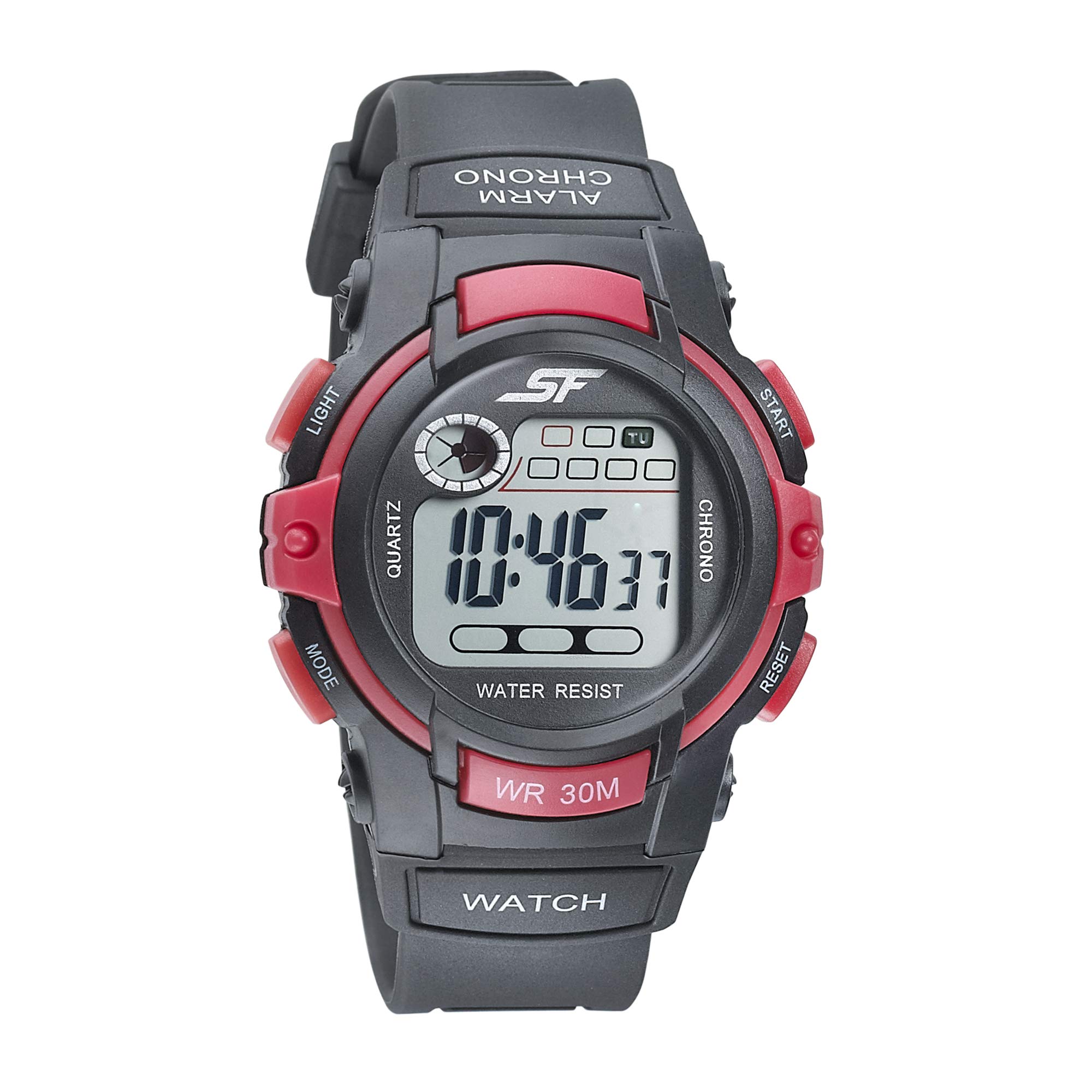 SF Casuals Digital Grey Round Dial Mens Sport Watch-77110PP01 (B08RDQCMBF) Amazon Price History, Amazon Price Tracker