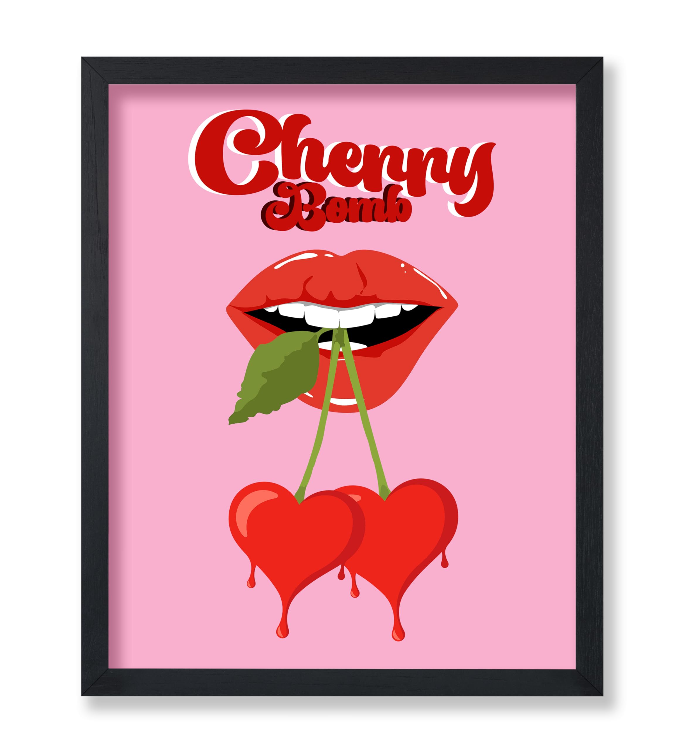 Amazon.com: Poster Master Cherry Bomb Poster - Retro Cherries