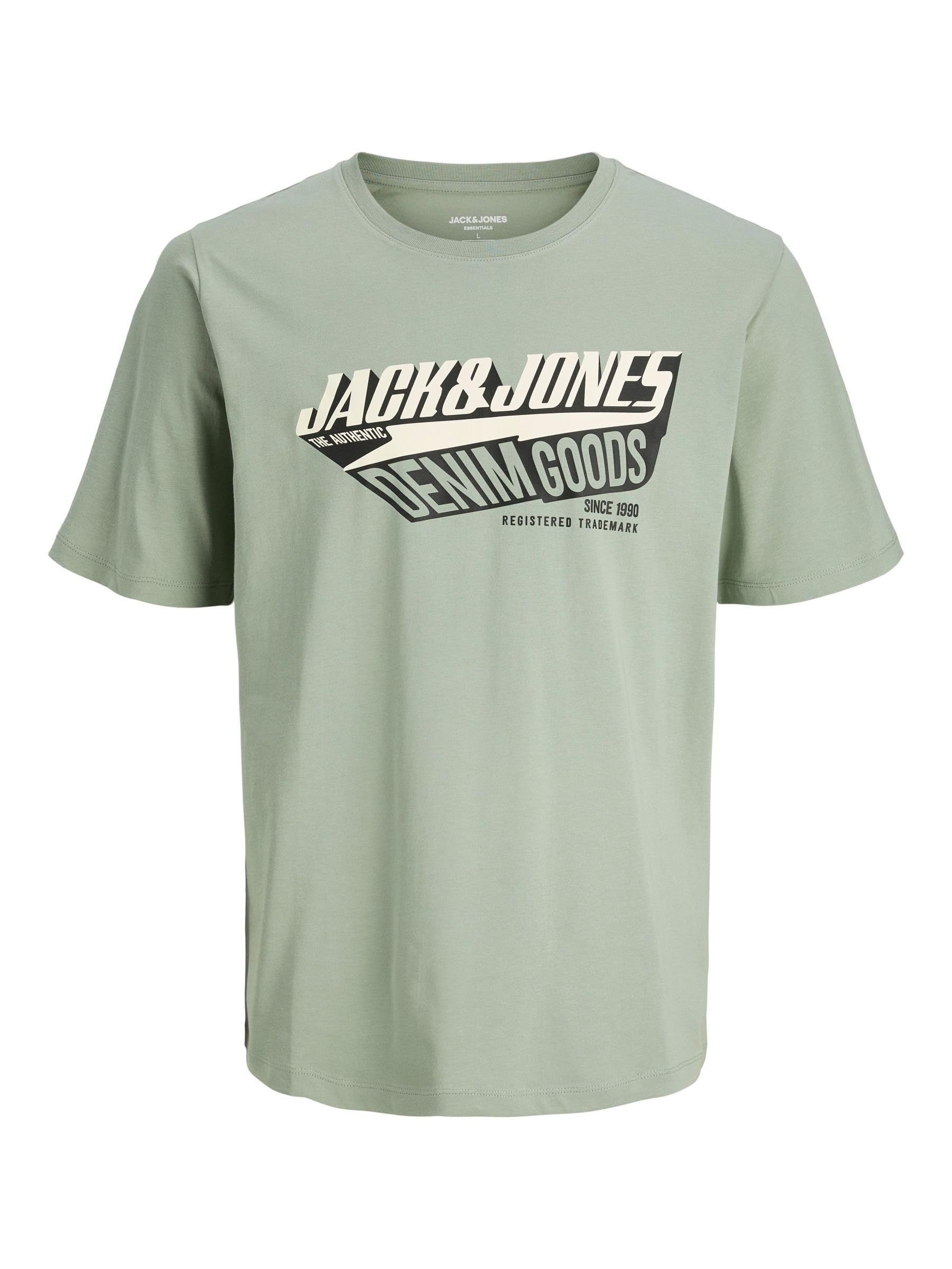 JACK & JONES Male T-Shirt Plus Size Logo T-Shirt