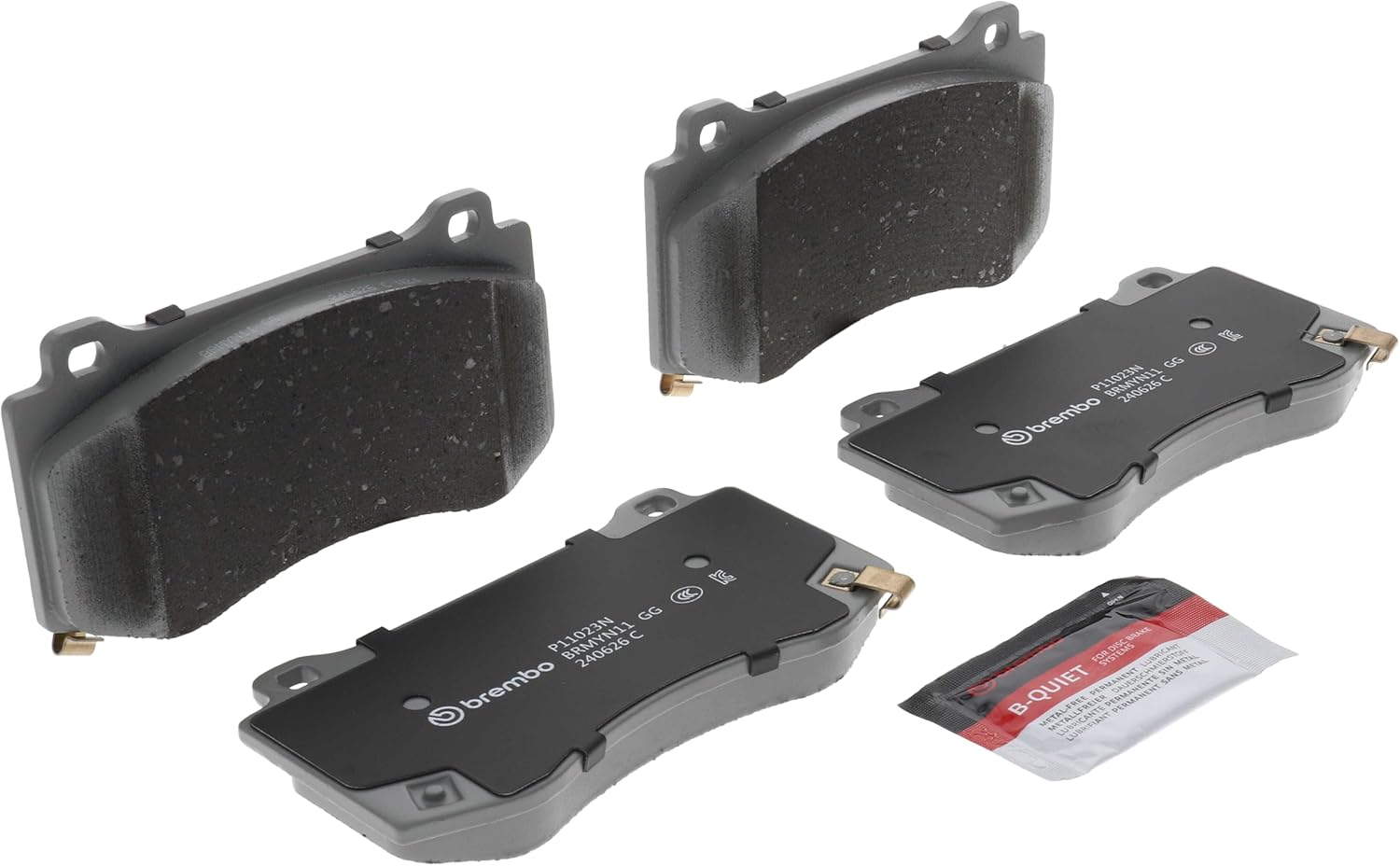 Brembo P11023N Premium Ceramic Front Disc Brake Pad Set CHRYSLER/DODGE/JEEP OE# 68002193AA