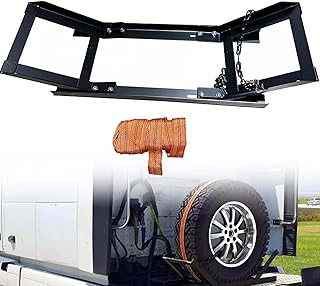 Adjustable Adjustable Semi Truck Spare Tire Rack