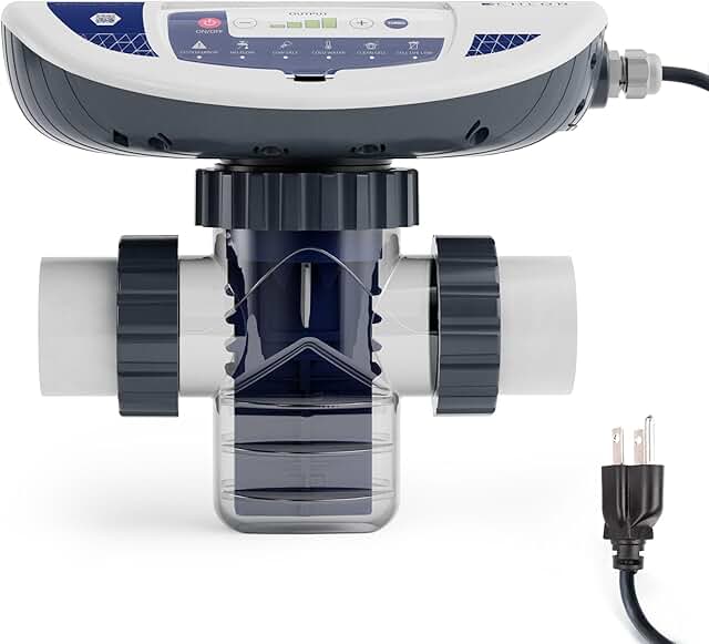 E-CHLOR Plug-in Salt Chlorine Generator for Pools up to 32,000 Gallons M...