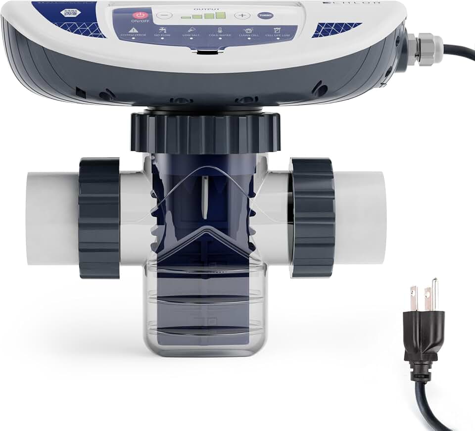 E-CHLOR Plug-in Salt Chlorine Generator | 32,000 gal Max | APX Performance
